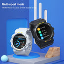 Z19 1.54 inch Color Round Screen Sport Smart Watch, Support Pedometer Heart Rate Sleep Monitoring(Black)