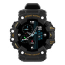 LC11 1.28 inch TFT Screen Outdoor Sports Smart Watch, IP68 Waterproof Support Heart Rate & Blood Pressure Monitoring (Gold)