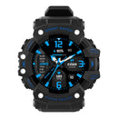LC11 1.28 inch TFT Screen Outdoor Sports Smart Watch, IP68 Waterproof Support Heart Rate & Blood Pressure Monitoring (Blue)