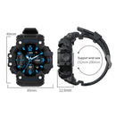 LC11 1.28 inch TFT Screen Outdoor Sports Smart Watch, IP68 Waterproof Support Heart Rate & Blood Pressure Monitoring (Black)