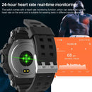 LC11 1.28 inch TFT Screen Outdoor Sports Smart Watch, IP68 Waterproof Support Heart Rate & Blood Pressure Monitoring (Blue)
