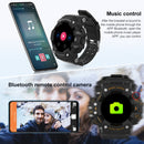 LC11 1.28 inch TFT Screen Outdoor Sports Smart Watch, IP68 Waterproof Support Heart Rate & Blood Pressure Monitoring (Gold)