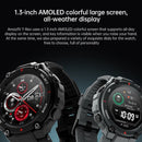 Original Xiaomi Youpin Amazfit T-Rex 1.3 inch AMOLED Screen Bluetooth 5.0 5ATM Waterproof Smart Watch, Support 14 Sport Modes / Heart Rate Monitoring / Sleep Monitoring / GPS Positioning(Black)