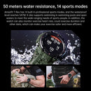 Original Xiaomi Youpin Amazfit T-Rex 1.3 inch AMOLED Screen Bluetooth 5.0 5ATM Waterproof Smart Watch, Support 14 Sport Modes / Heart Rate Monitoring / Sleep Monitoring / GPS Positioning(Grey)