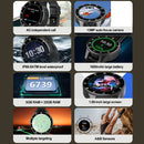 Rogbid Panda 1.69 inch IPS Screen Dual Cameras Smart Watch, Support Heart Rate Monitoring/SIM Card Calling