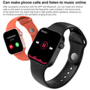T500+MAX 1.69 inch HD Screen Smart Wristband, Support Bluetooth Calling/Heart Rate Monitoring (Blue)