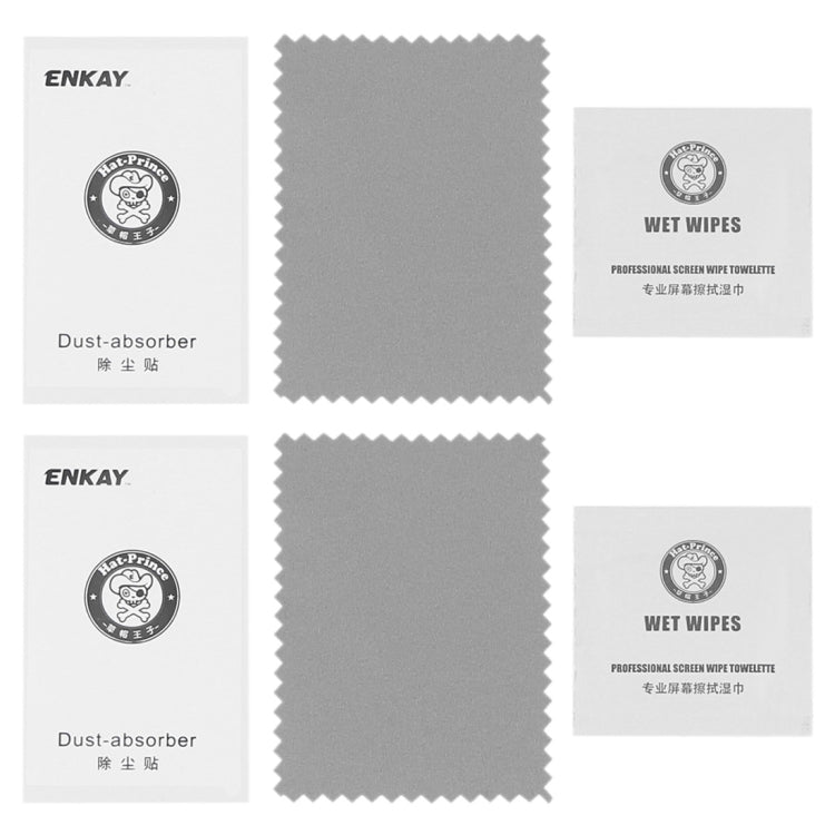 2 PCS ENKAY Hat-Prince for Fitbit Surge Smart Watch 0.2mm 9H Surface Hardness 2.15D Explosion-proof Tempered Glass Screen Film