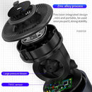 JOYROOM HL-CY019 Sky Series Cold Light Screen Car Air Purifier(Black)
