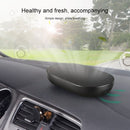 Intelligent Car Air Purifier Negative Ion Deodorant Interior Supplies (White)