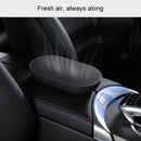 Intelligent Car Air Purifier Negative Ion Deodorant Interior Supplies (White)