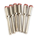 24pcs 80-1000 Grit Radial Bristle Disc Brush Polishing Burr with 3mm Mandrels