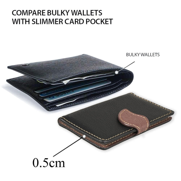 Multi-functional Wallet Card Bag Can be Attached to The Phone or The Car(Blue)