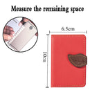 Multi-functional Wallet Card Bag Can be Attached to The Phone or The Car(Blue)
