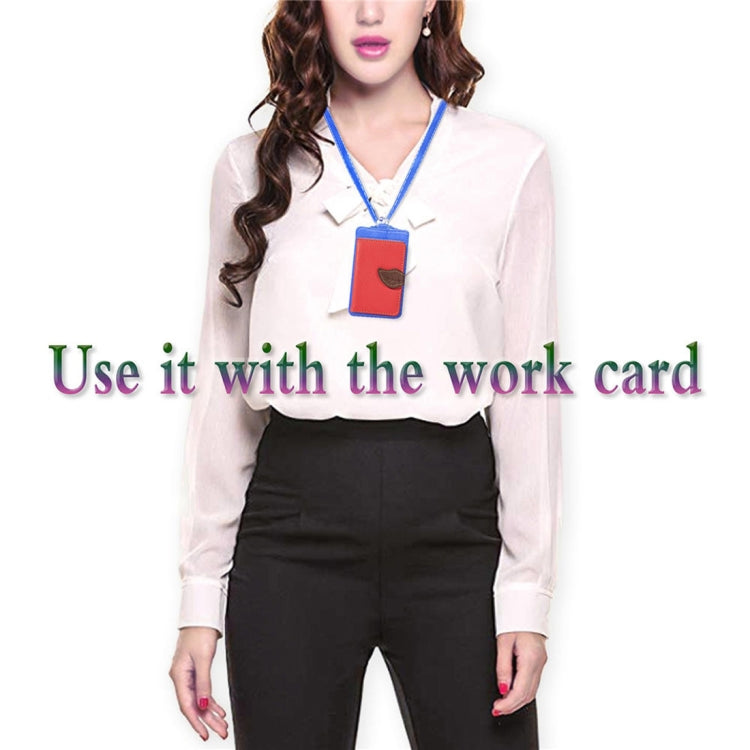 Multi-functional Wallet Card Bag Can be Attached to The Phone or The Car(Blue)