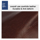8020 Horizontal Retro Crazy Horse Texture Leather Anti-magnetic RFID Wallet Clutch Bag for Men, with Card Slots(Brown)