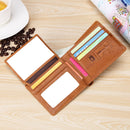 TP-173 Ultra-Thin Multi-functional Retro Cowhide Leather Multiple Card Slots Wallet(Coffee)