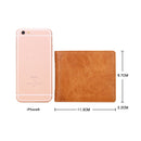 TP-173 Ultra-Thin Multi-functional Retro Cowhide Leather Multiple Card Slots Wallet(Coffee)