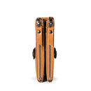 TP-199 Multi-functional Anti-theft Brush RFID Dual Zippers Leather Vertical Wallet(Brown)
