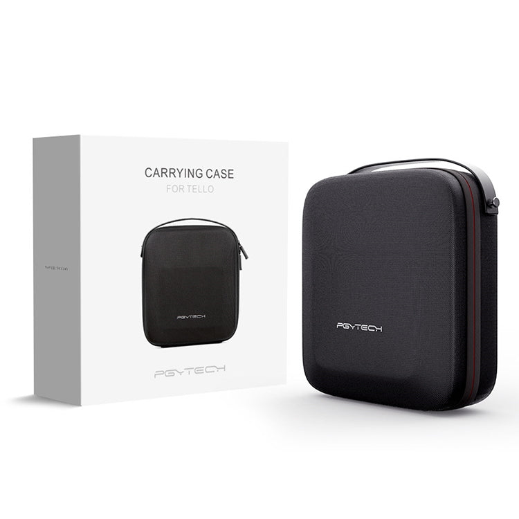 PGYTECH Portable PU Nylon EVA Storage Bag for DJI TELLO(Black)