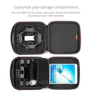 PGYTECH Portable PU Nylon EVA Storage Bag for DJI TELLO(Black)