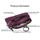 Cowhide Leather Zipper Solid Color Horizontal Card Holder Wallet RFID Blocking Coin Purse Card Bag Protect Case, Size: 11.4*7.4cm(Wine Red)