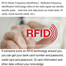 Genuine Cowhide Leather Crazy Horse Texture Zipper 3-folding Card Holder Wallet RFID Blocking Coin Purse Card Bag Protect Case for Men, Size: 12*9.5*3.5cm(Black)
