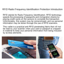 Aluminum Foil RFID Blocking Credit Card ID Bank Card Case Card Holder Cover, Size: 9.1*6.3cm