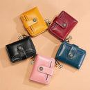 3522 Short Anti-magnetic RFID Wallet Multi-function Wallet for Ladies, with Card Slots(Black)