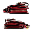 3555 Large Capacity Long Multi-function Anti-magnetic RFID Wallet Clutch for Ladies with Card Slots (Red)