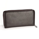 KB196 Top-grain Leather Large Capacity Multi-function 36-Bit Anti-magnetic RFID Organ Card Package Wallet(Coffee)