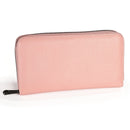 KB196 Top-grain Leather Large Capacity Multi-function 36-Bit Anti-magnetic RFID Organ Card Package Wallet(Pink)