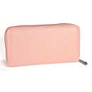 KB196 Top-grain Leather Large Capacity Multi-function 36-Bit Anti-magnetic RFID Organ Card Package Wallet(Pink)