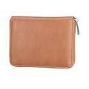 Antimagnetic RFID Multi-functional Genuine Leather Card Package(Amber)