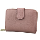 KB132 Female Style Full Grain Cow Leather Multifunctional RFID Wallet/ Card Bag/ Driving License Package(Pink)