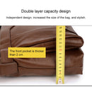 WEIXIER 15036-4 Multifunctional Men Business Handbag Computer Briefcase Single Shoulder Bag with Handbag (Brown)