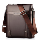 WEIXIER 18067 Men Leisure Style PU Leather Single Shoulder Bag (Brown)