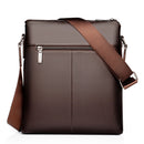 WEIXIER 18067 Men Leisure Style PU Leather Single Shoulder Bag (Brown)