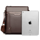 WEIXIER 18067 Men Leisure Style PU Leather Single Shoulder Bag (Brown)