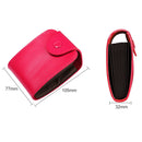 KB187 Litchi Texture Leather Large-capacity Card Holder Wallet(Coffee)