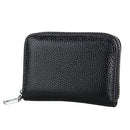 KB205 Antimagnetic RFID Litchi Texture Leather Zipper Large-capacity Card Holder Wallet(Black)