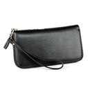 907 Antimagnetic RFID Women Flower Pattern Large Capacity Hand Wallet Purse Phone Bag with Card Slots(Colour)