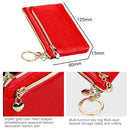 2013 Antimagnetic RFID Multifunctional Litchi Texture Women Large Capacity Hand Wallet with Card Slots (Rose Red)