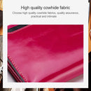 8239 Antimagnetic RFID Multi-function Leather Lady Wallet Large-capacity Purse with Detachable Card Holder(Coffee)