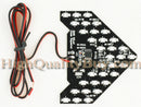 Flashing Lighting Lights 33 LED Rear View Mirror 12V Arrow Pr Auto Car Vehicle