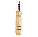 3.5mm Male to 6.5mm Female Adapter Converter Jack Plug Stereo Audio Headphone