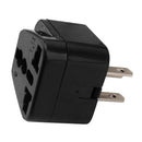 Black American Standard Us Gauge Conversion Plug 4.9*3.6*2.75cm