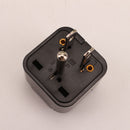 Black American Standard Us Gauge Conversion Plug 4.9*3.6*2.75cm