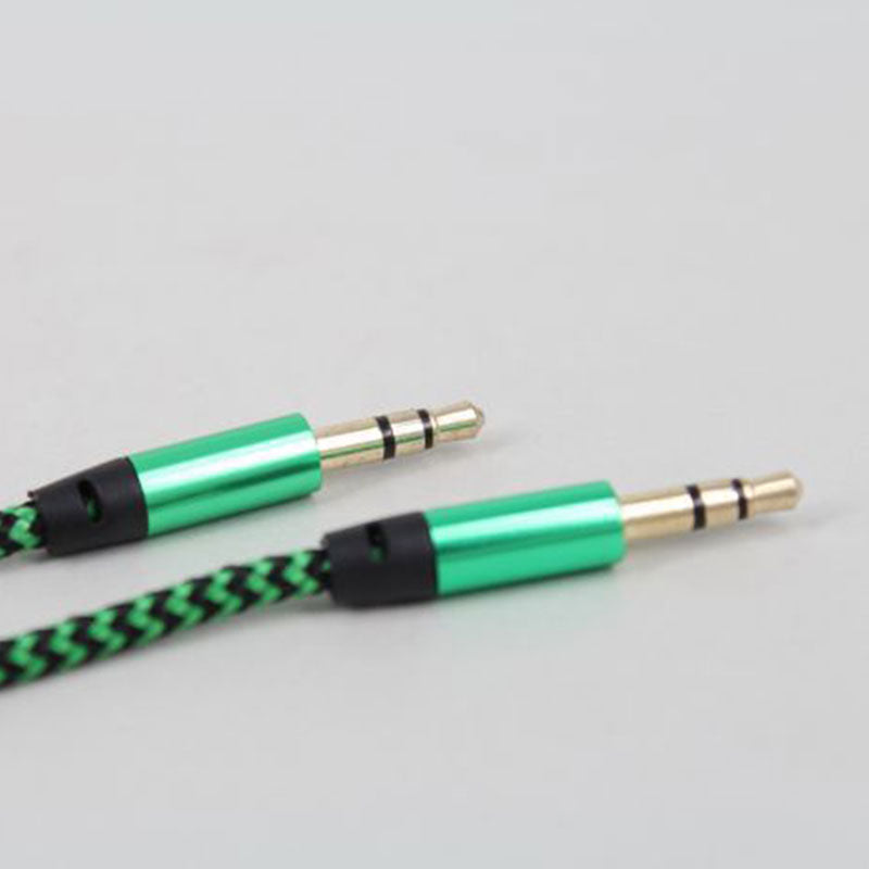 Aux Cable Audio Lead 3.5mm Jack to Jack Stereo Male for Car PC Phone
