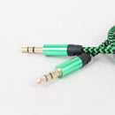 Aux Cable Audio Lead 3.5mm Jack to Jack Stereo Male for Car PC Phone