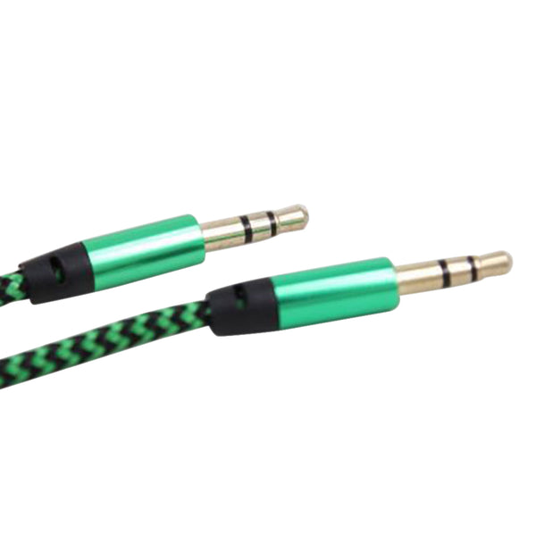 Aux Cable Audio Lead 3.5mm Jack to Jack Stereo Male for Car PC Phone